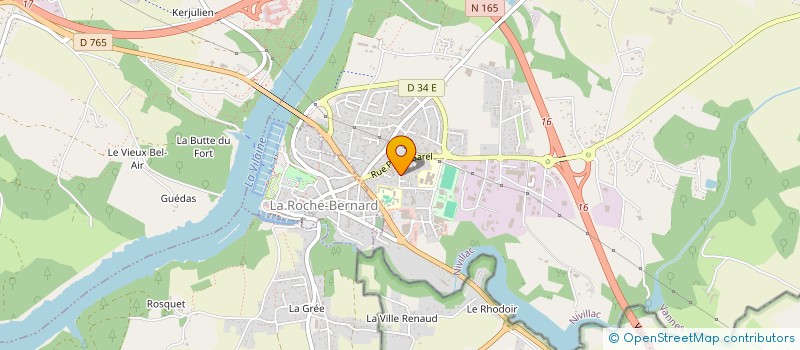 localisation de l'entreprise MONSIEUR BENJAMIN BERET  NIVILLAC