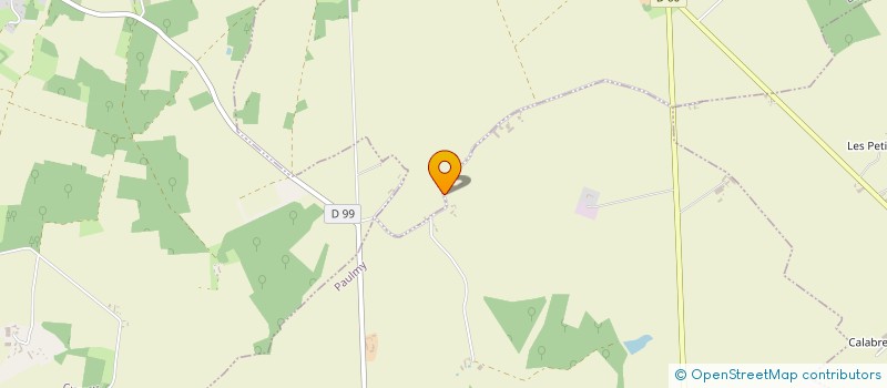 localisation de l'entreprise MONSIEUR BENJAMIN BERGERAULT  PAULMY