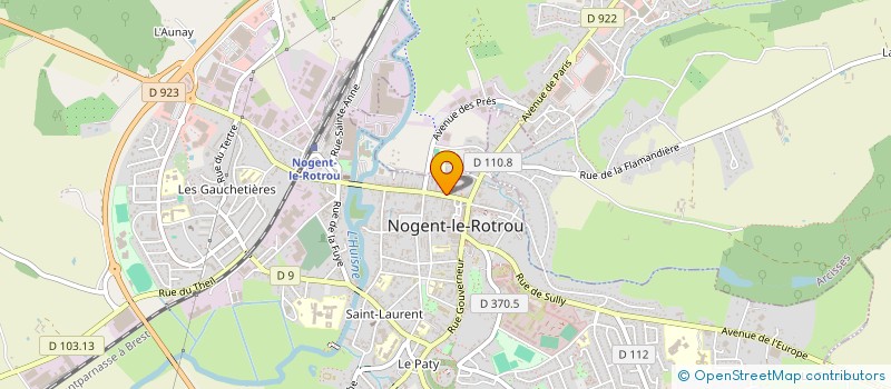 localisation de l'entreprise MONSIEUR BENJAMIN BERIOT à NOGENT-LE-ROTROU