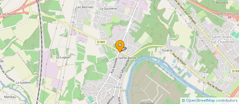 localisation de l'entreprise MONSIEUR BENJAMIN BERLAND à FLEAC