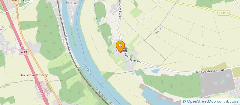 localisation de l'entreprise MONSIEUR BENJAMIN BERNAUD  ANDE