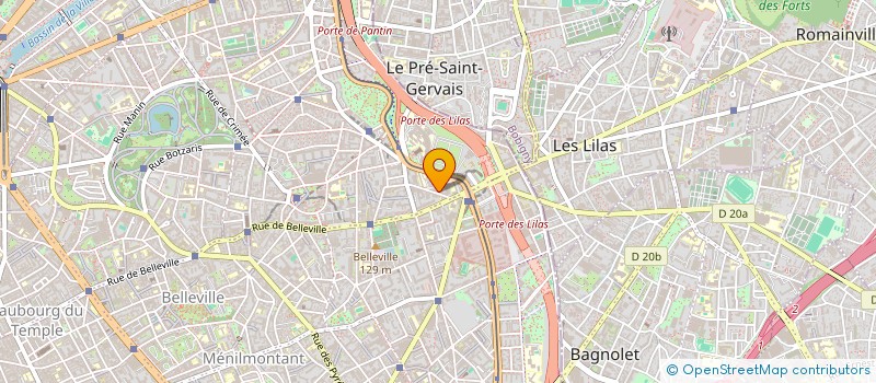 localisation de l'entreprise MONSIEUR BENJAMIN BERTHEAS  PARIS