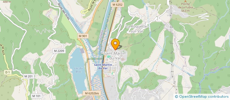 localisation de l'entreprise MONSIEUR BENJAMIN BERTRAND  NICE