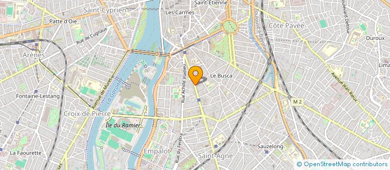 localisation de l'entreprise MONSIEUR BENJAMIN BESSIERE  TOULOUSE