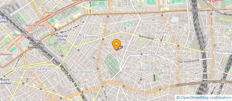 localisation de l'entreprise MONSIEUR BENJAMIN BESSON  PARIS