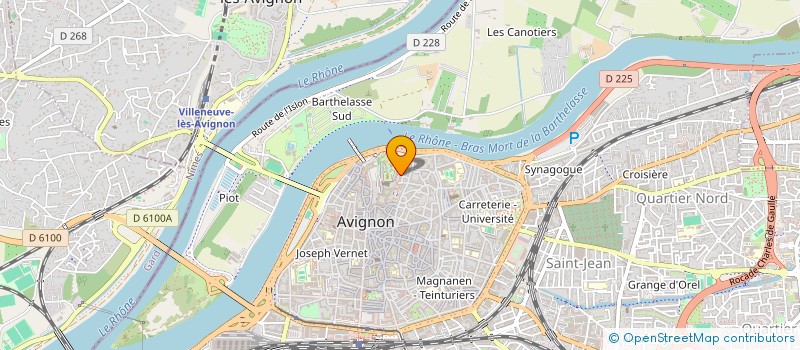 localisation de l'entreprise MONSIEUR BENJAMIN BESTE  AVIGNON