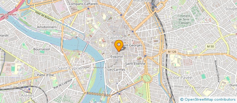 localisation de l'entreprise MONSIEUR BENJAMIN BEUSCART  TOULOUSE