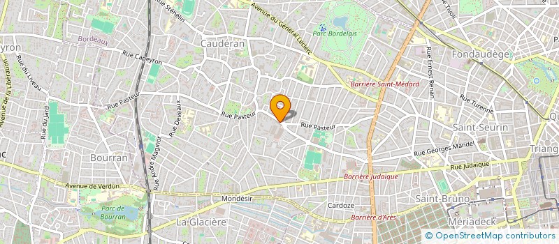 localisation de l'entreprise MONSIEUR BENJAMIN BEZIAT  BORDEAUX