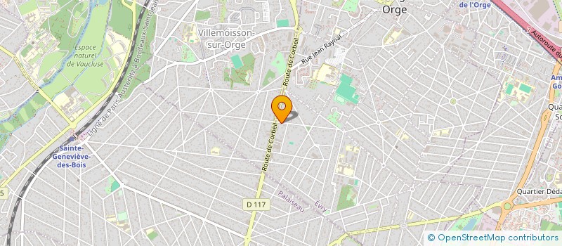 localisation de l'entreprise MONSIEUR BENJAMIN BIBAS  MORSANG-SUR-ORGE