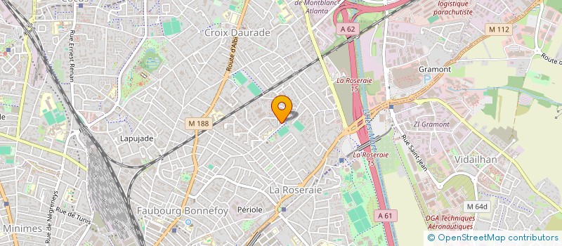 localisation de l'entreprise MONSIEUR BENJAMIN BIGOT  TOULOUSE