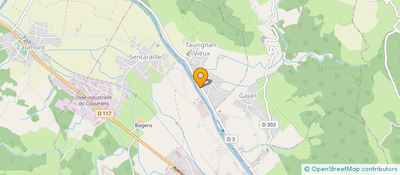 localisation de l'entreprise MONSIEUR BENJAMIN BIONDI à TAURIGNAN-VIEUX