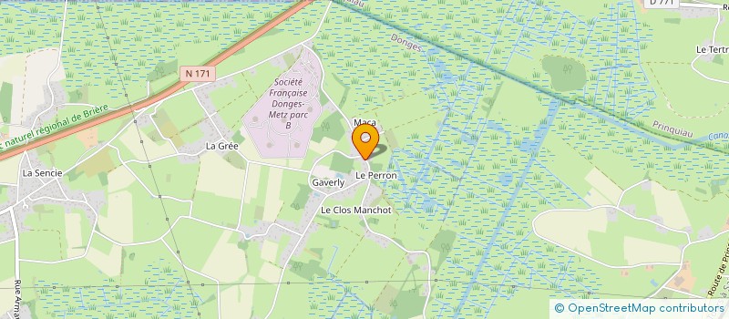 localisation de l'entreprise MONSIEUR BENJAMIN BISIAUX  DONGES