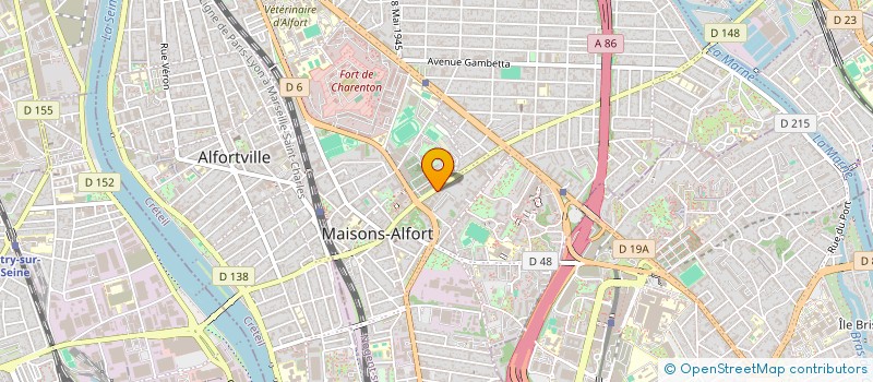 localisation de l'entreprise MONSIEUR BENJAMIN BITOUN  MAISONS-ALFORT