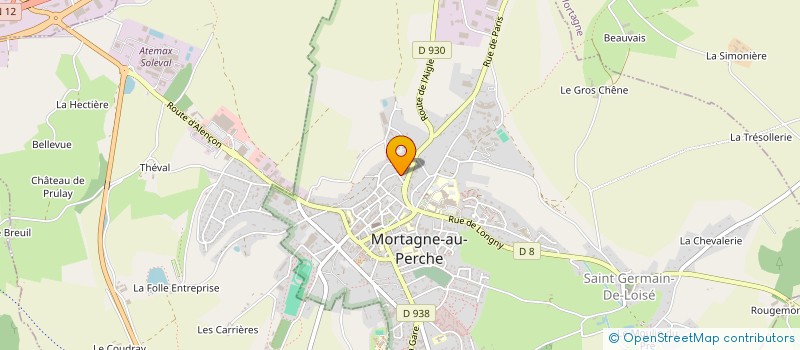 localisation de l'entreprise MONSIEUR BENJAMIN BIZOT à MORTAGNE-AU-PERCHE