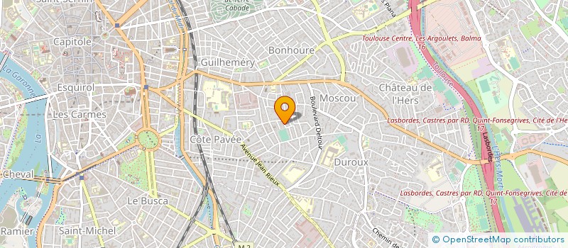 localisation de l'entreprise MONSIEUR BENJAMIN BLAISSE à TOULOUSE