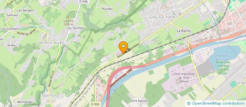 localisation de l'entreprise MONSIEUR BENJAMIN BLANC  POISY