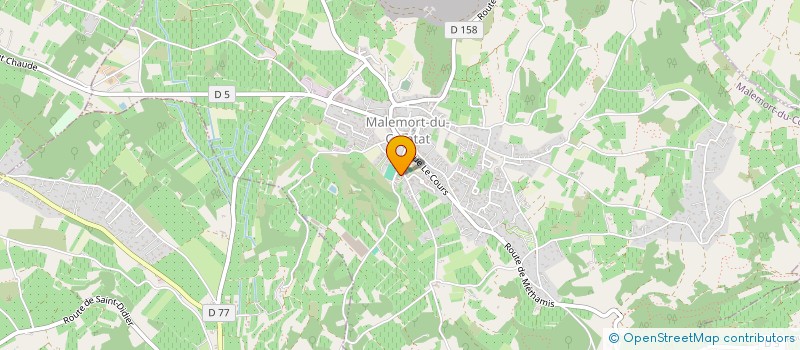 localisation de l'entreprise MONSIEUR BENJAMIN BLANCHARD--MARMOTTAN  PERNES-LES-FONTAINES