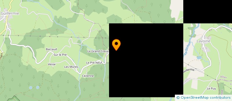 localisation de l'entreprise MONSIEUR BENJAMIN BLANCHE  LAVOINE