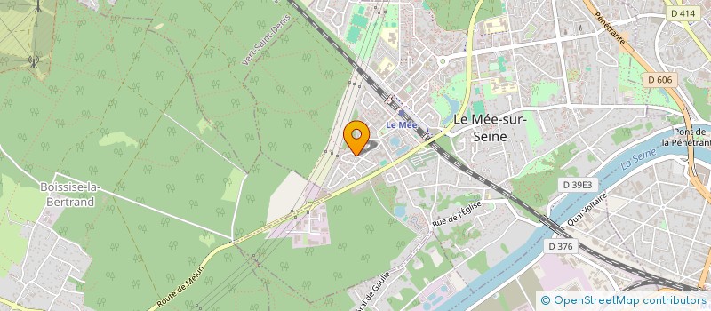 localisation de l'entreprise MONSIEUR BENJAMIN BLEYER à LE MEE-SUR-SEINE
