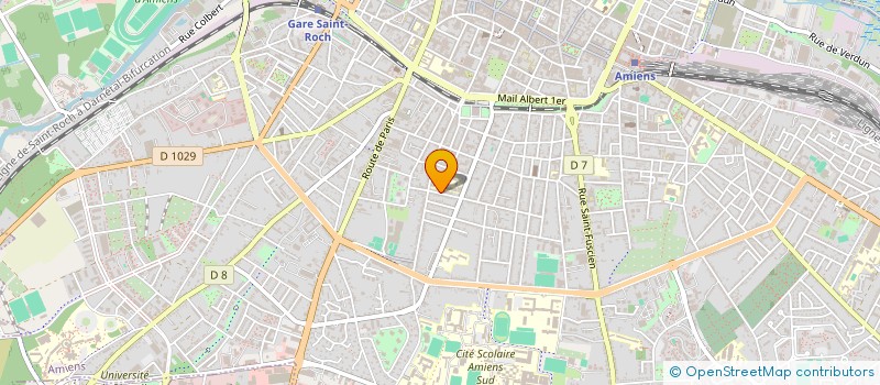 localisation de l'entreprise MONSIEUR BENJAMIN BLONDEAU  AMIENS