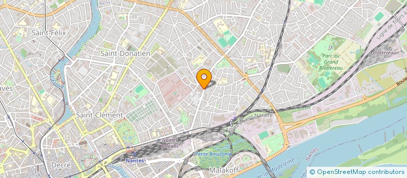 localisation de l'entreprise MONSIEUR BENJAMIN BLOT  NANTES