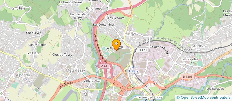 localisation de l'entreprise MONSIEUR BENJAMIN BOCQUET à ANNECY