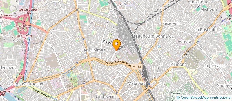 localisation de l'entreprise MONSIEUR BENJAMIN BOISNIER à TOULOUSE