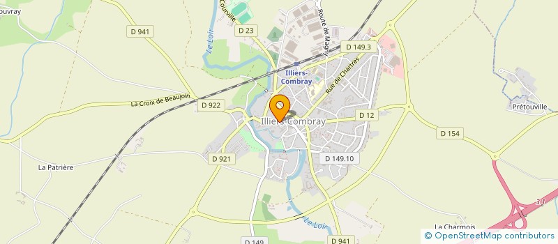 localisation de l'entreprise MONSIEUR BENJAMIN BOIT à ILLIERS-COMBRAY
