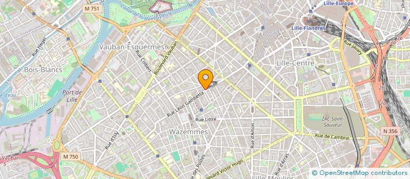 localisation de l'entreprise MONSIEUR BENJAMIN BON à LILLE