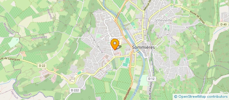 localisation de l'entreprise MONSIEUR BENJAMIN BONACINI à SOMMIERES