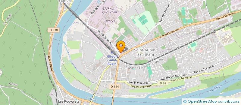 localisation de l'entreprise MONSIEUR BENJAMIN BONBONY  SAINT-AUBIN-LES-ELBEUF