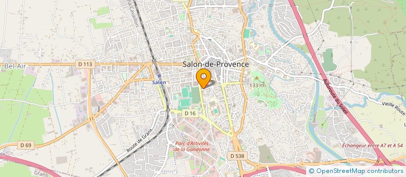 localisation de l'entreprise MONSIEUR BENJAMIN BONNIER  SALON-DE-PROVENCE