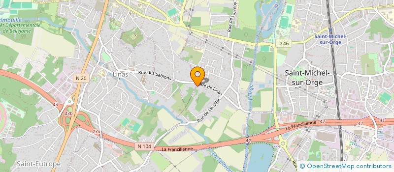 localisation de l'entreprise MONSIEUR BENJAMIN BOSC  CHATEAU-LANDON