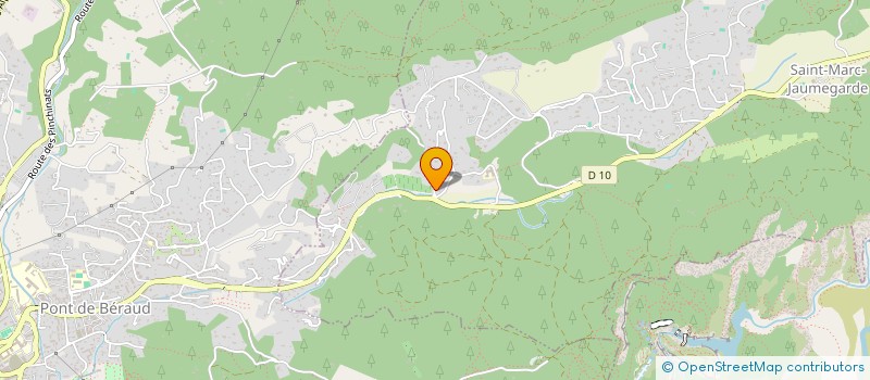 localisation de l'entreprise MONSIEUR BENJAMIN BOTELLA  SAINT-MARC-JAUMEGARDE