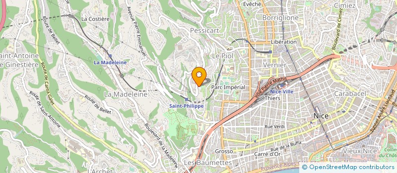 localisation de l'entreprise MONSIEUR BENJAMIN BOUAISSA à NICE