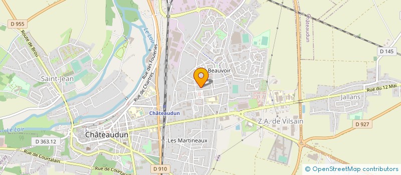 localisation de l'entreprise MONSIEUR BENJAMIN BOUALACHE à CHATEAUDUN