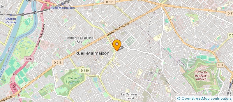 localisation de l'entreprise MONSIEUR BENJAMIN BOUAZIZ à RUEIL-MALMAISON