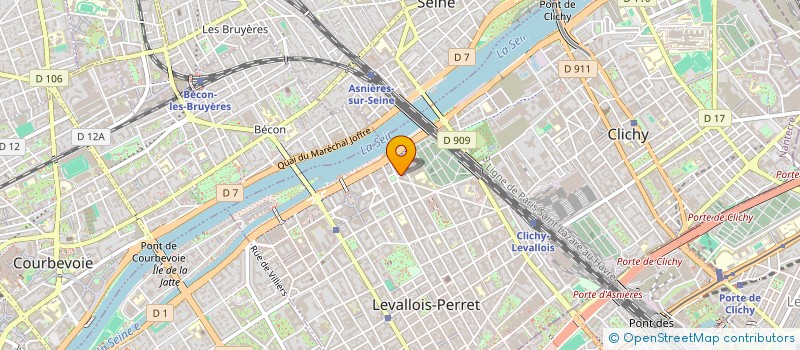 localisation de l'entreprise MONSIEUR BENJAMIN BOUAZIZ à LEVALLOIS-PERRET