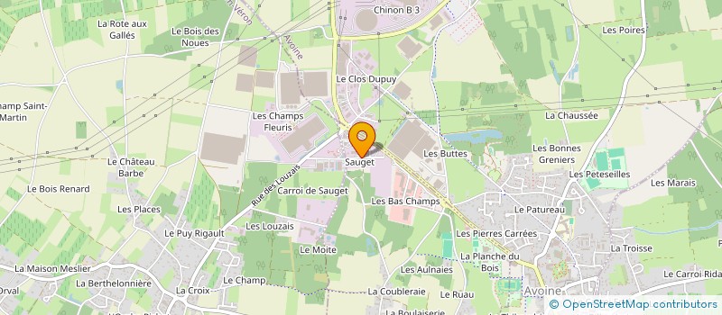 localisation de l'entreprise MONSIEUR BENJAMIN BOUEROUX  BEAUMONT-EN-VERON