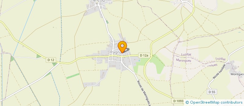 localisation de l'entreprise MONSIEUR BENJAMIN BOUILLOT  SAINT-ANDRE-LE-COQ