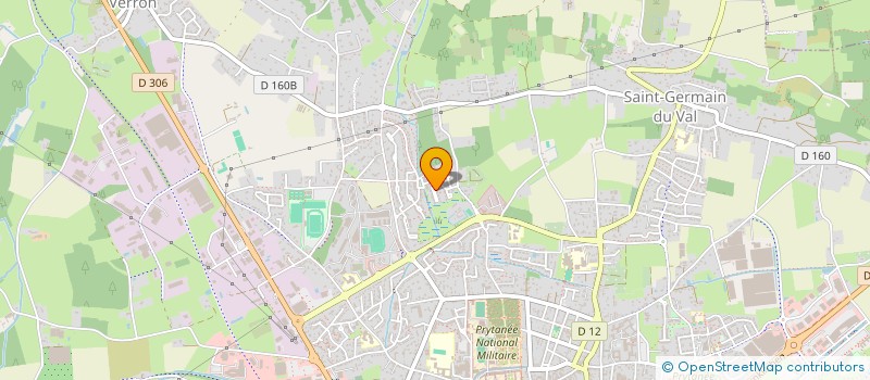 localisation de l'entreprise MONSIEUR BENJAMIN BOULORD  LA FLECHE