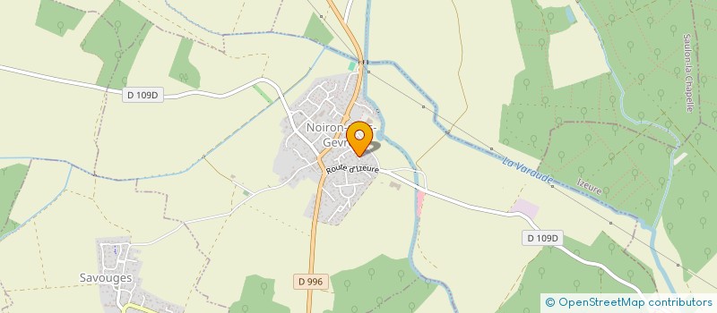 localisation de l'entreprise MONSIEUR BENJAMIN BOUVIER  NOIRON-SOUS-GEVREY