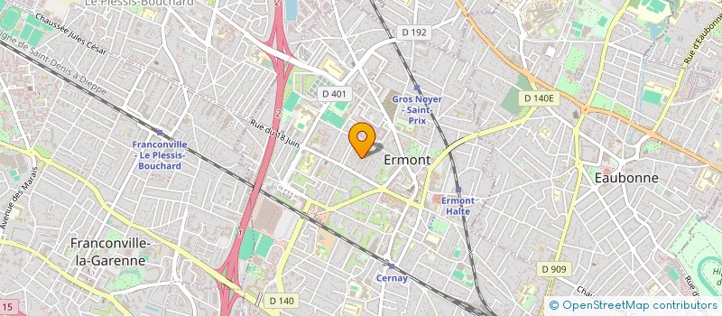 localisation de l'entreprise MONSIEUR BENJAMIN BRABANT  SAINT-GRATIEN