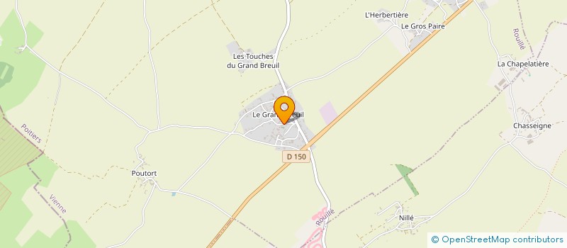 localisation de l'entreprise MONSIEUR BENJAMIN BRACONNIER  ROUILLE