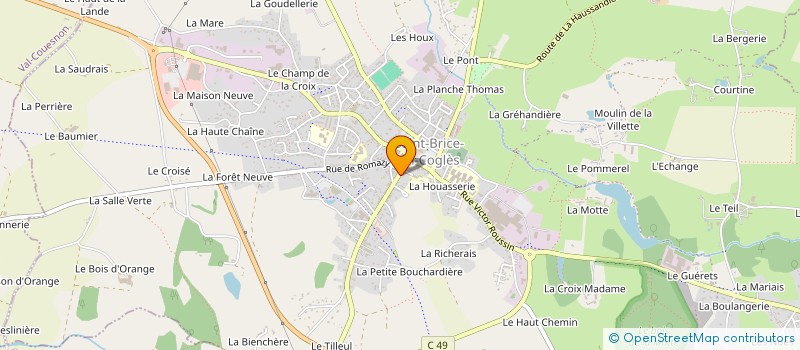 localisation de l'entreprise MONSIEUR BENJAMIN BRAGARD  MAEN ROCH