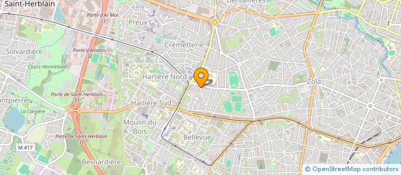 localisation de l'entreprise MONSIEUR BENJAMIN BRAUD à NANTES