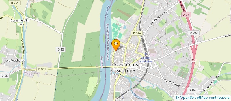localisation de l'entreprise MONSIEUR BENJAMIN BRAULT à COSNE-COURS-SUR-LOIRE