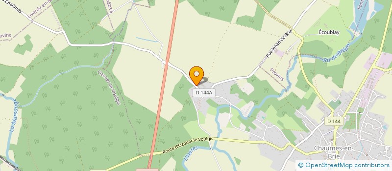 localisation de l'entreprise MONSIEUR BENJAMIN BRECHEMIER  YEBLES