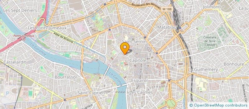 localisation de l'entreprise MONSIEUR BENJAMIN BREDECHE à TOULOUSE