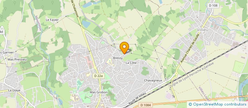 localisation de l'entreprise MONSIEUR BENJAMIN BRERO  MEXIMIEUX